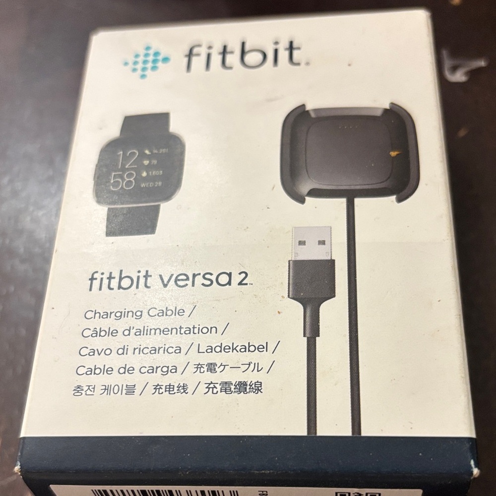 Fitbit Versa 2 Black Charging Cable